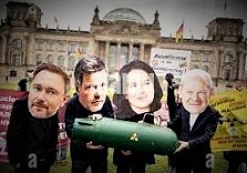 Verdi di Germania, le contraddizioni di un governo di guerra