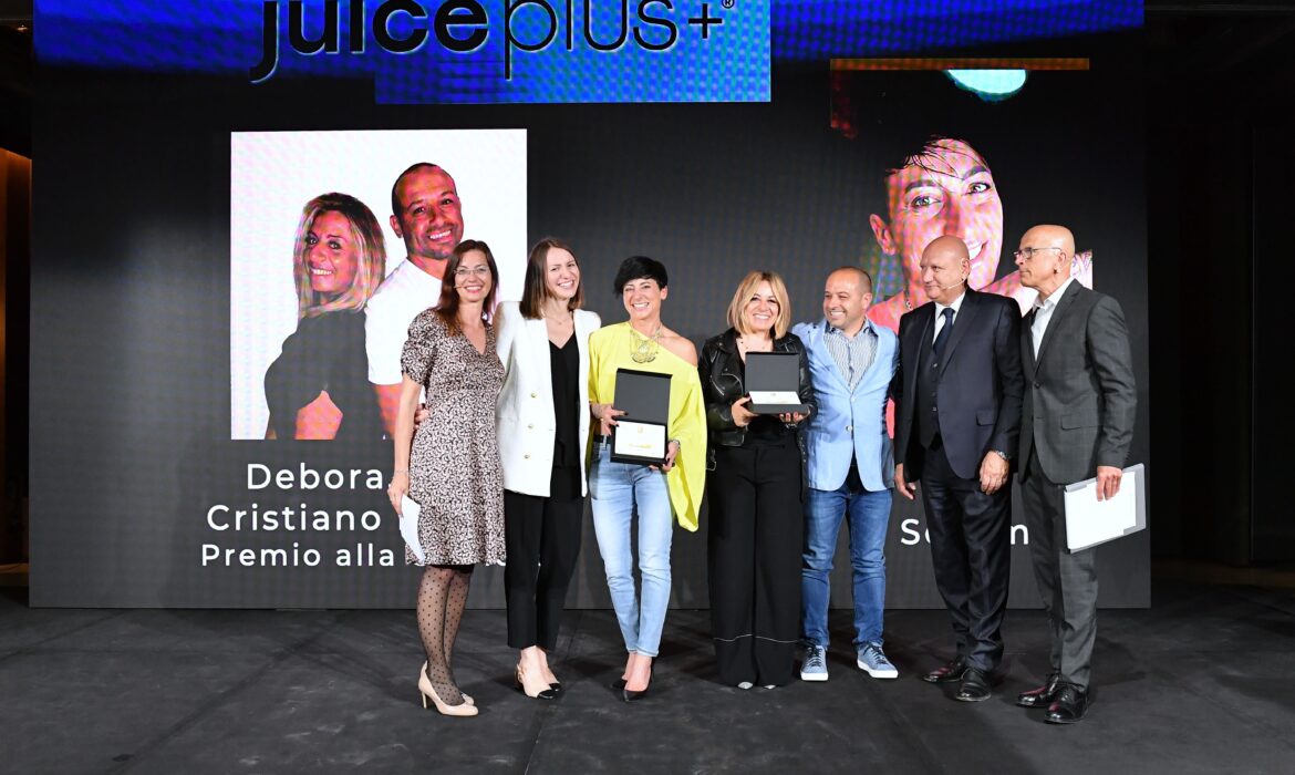 COMUNICATO STAMPA: Juice Plus+ pluripremiata alla 27ᵃ edizione del Premio AVEDISCO