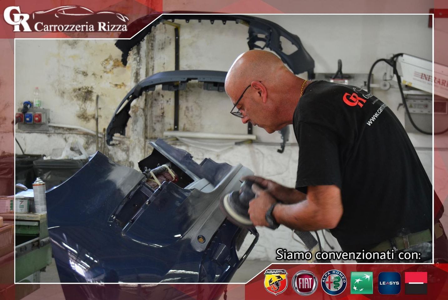 Riparazioni Auto RENT 2 GO a Roma Carrozzeria Rizza Via Demetriade