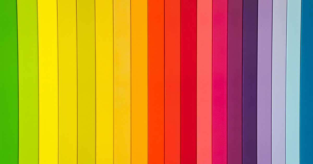 l'influenza cromatica del colore