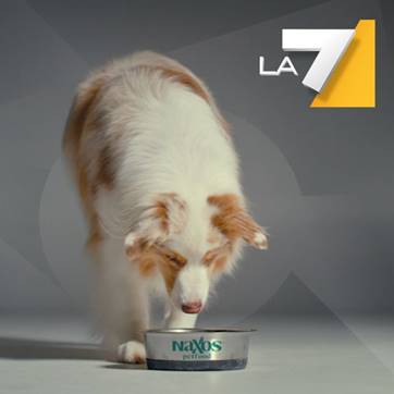 Naxos Petfood in TV al via il nuovo spot su La7 e La7d