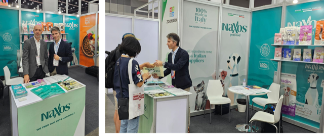Naxos Pet Food alla Pet Fair di Bangkok